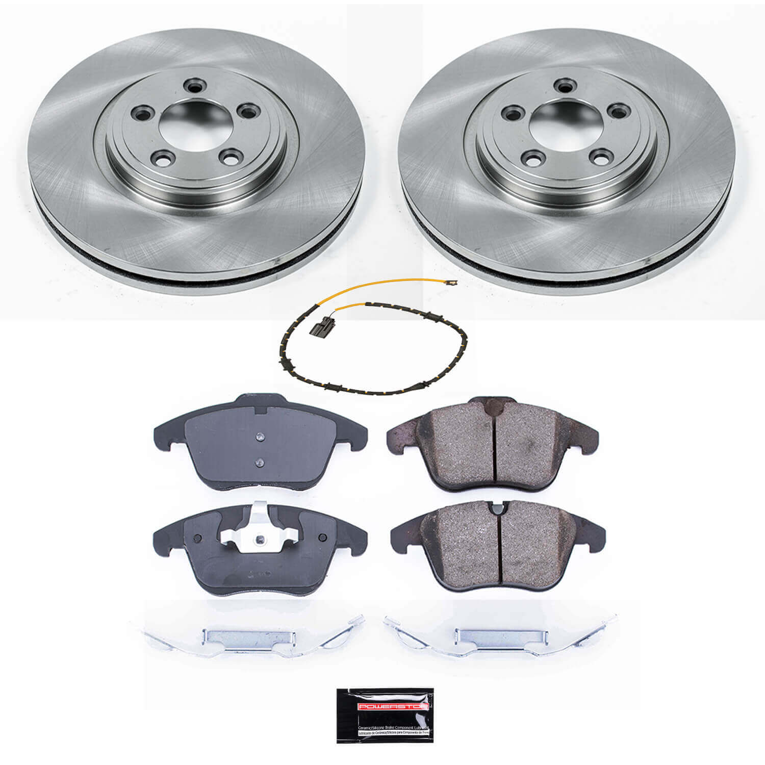 Power Stop KOE7680 Autospecialty 1-Click Daily Driver Front Pad And Rotor Kit for 2013-2015 Jaguar Xf product image