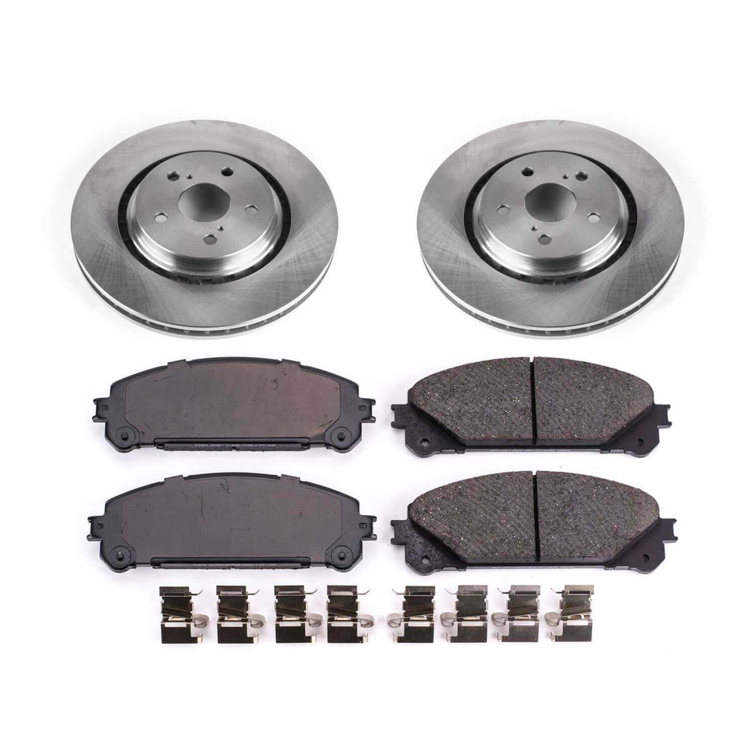 Power Stop KOE7688 Autospecialty 1-Click Daily Driver Front Brake Kit for 2022-2024 Lexus NX350 product image