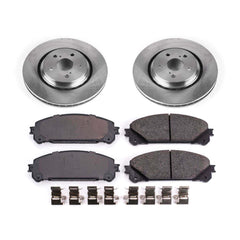 Power Stop KOE7688 Autospecialty 1-Click Daily Driver Front Brake Kit for 2022-2024 Lexus NX350 product image