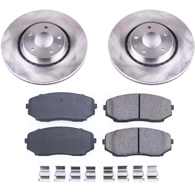 Power Stop KOE7690 Autospecialty 1-Click Daily Driver Front Pad And Rotor Kit for 2019-2024 Mazda CX-5 product image