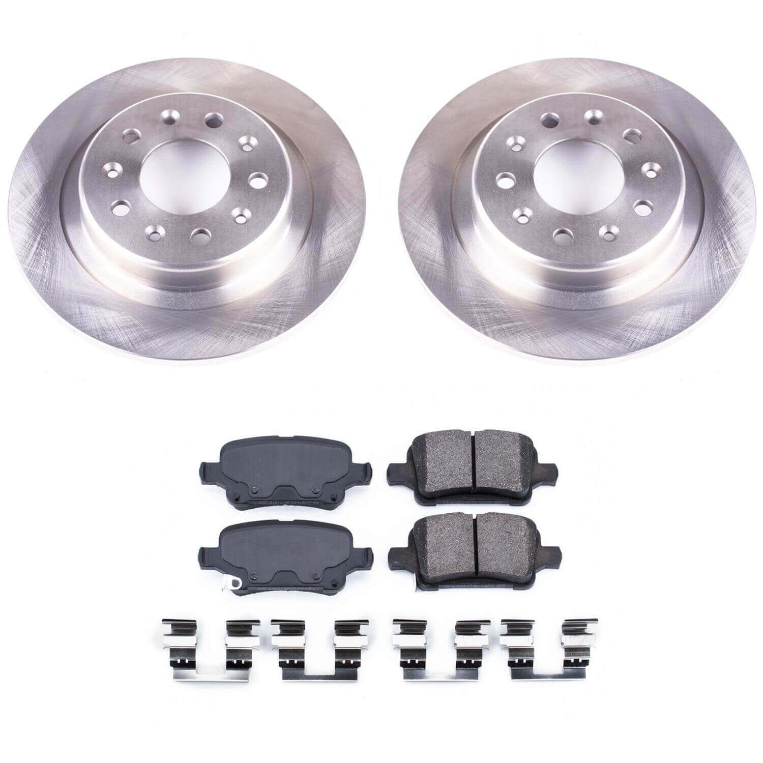 Power Stop KOE7717 Autospecialty 1-Click Daily Driver Rear Pad And Rotor Kit for 2017-2018 Buick Lacrosse product image