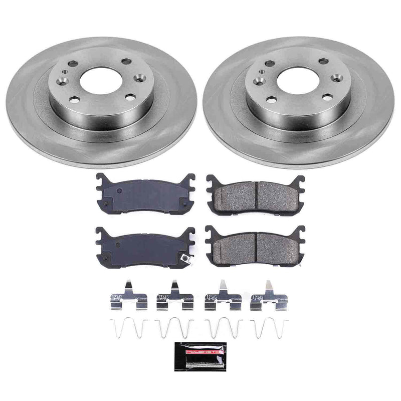 Power Stop KOE772 Autospecialty - 1-Click Daily Driver Brake Kits (Rear) for 1994-2005 Ford Escort product image