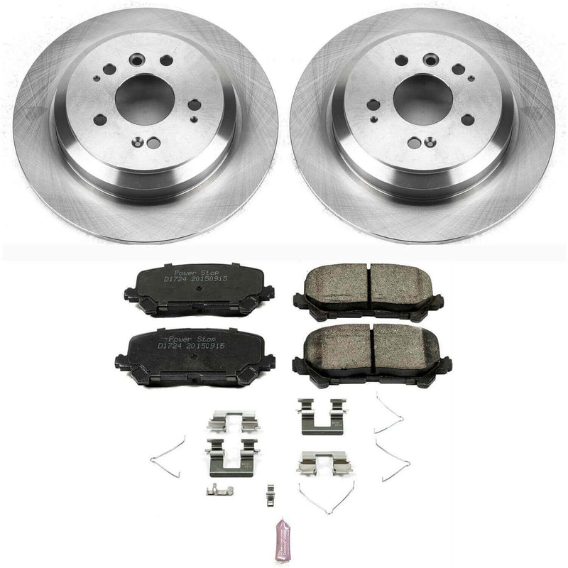 Power Stop KOE7727 Autospecialty 1-Click Daily Driver Rear Brake Kit for 2016-2025 Honda Passport product image