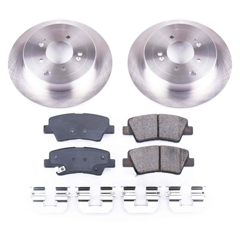 Power Stop KOE7729 Autospecialty 1-Click Daily Driver Rear Pad And Rotor Kit for 2016-2018 Hyundai Tucson product image