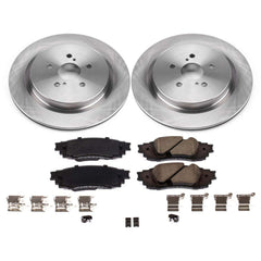 Power Stop KOE7740 Autospecialty 1-Click Daily Driver Rear Brake Kit for 2016-2022 Lexus RX350 product image