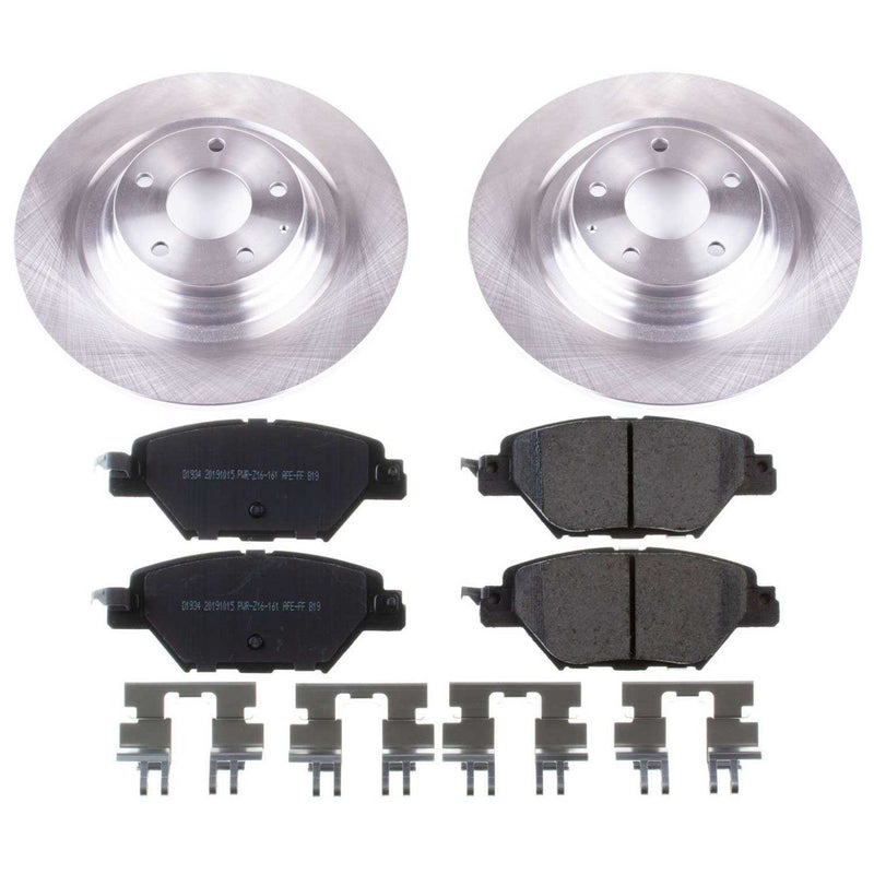 Power Stop KOE7742 Autospecialty 1-Click Daily Driver Rear Pad And Rotor Kit for 2016-2023 Mazda CX-9 product image