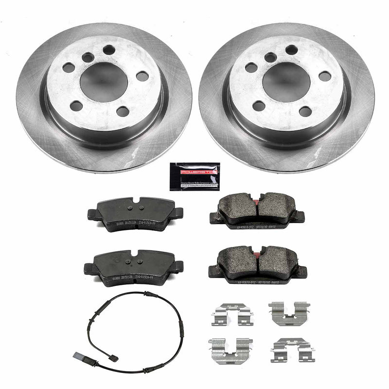 Power Stop KOE7750 Autospecialty 1-Click Daily Driver Rear Brake Kit for 2014 MINI Cooper Base, S product image