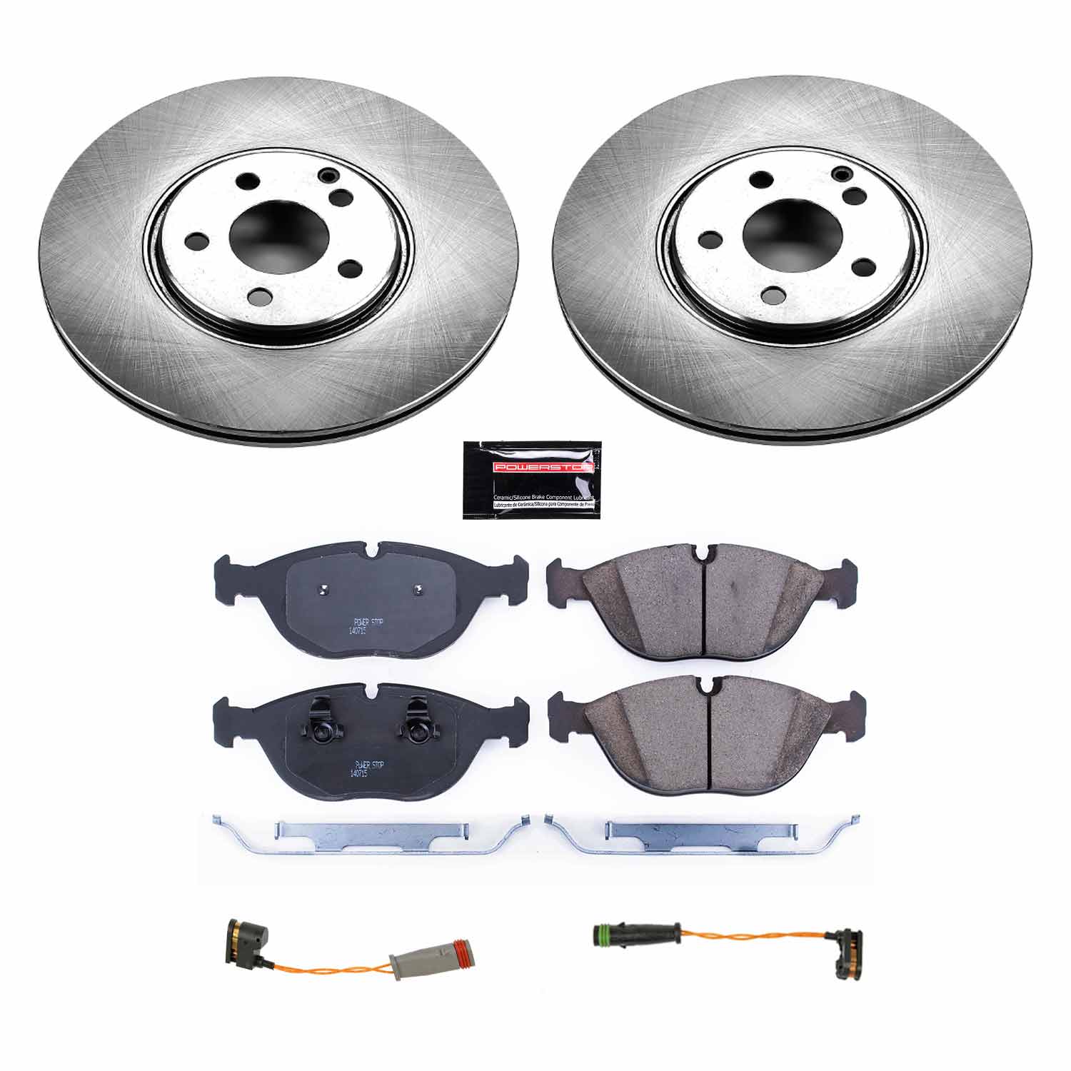 Power Stop KOE7769 Autospecialty 1-Click Daily Driver Front Brake Kit for 2004-2005 Mercedes-Benz E500 4Matic product image