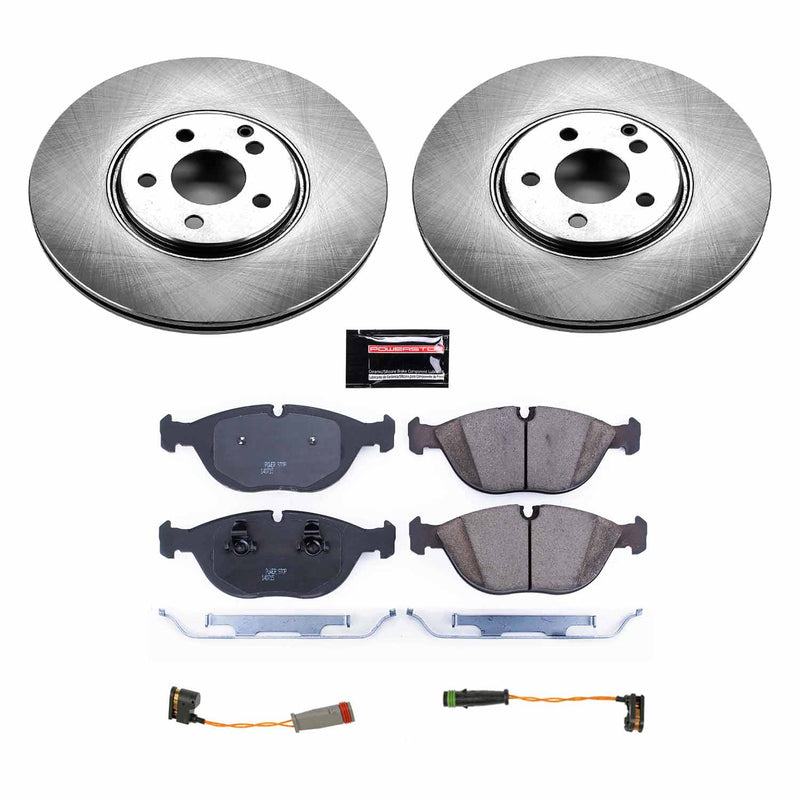 Power Stop KOE7769 Autospecialty 1-Click Daily Driver Front Brake Kit for 2004-2005 Mercedes-Benz E500 4Matic product image