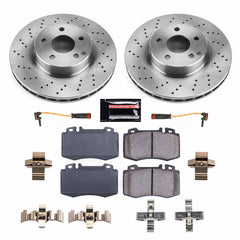 Power Stop KOE7771 Autospecialty 1-Click Daily Driver Front Brake Kit for 2003-2006 Mercedes-Benz SL500 product image