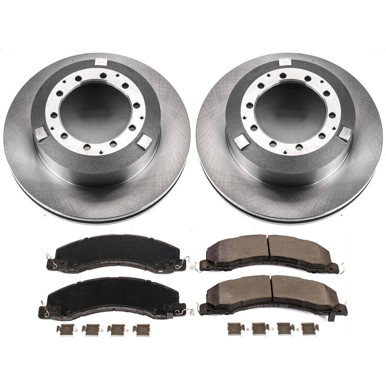 Power Stop KOE7800 Autospecialty 1-Click Daily Driver Rear Pad And Rotor Kit for 2013-2024 Dodge Ram 4500 product image