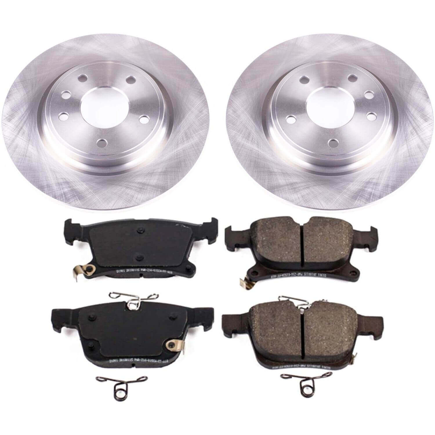 Power Stop KOE7845 Autospecialty 1-Click Daily Driver Rear Pad And Rotor Kit for 2017-2019 Chrysler Pacifica product image