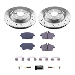 Power Stop KOE7859 Autospecialty 1-Click Daily Driver Rear Pad And Rotor Kit for 2015-2016 Mercedes-Benz SL400 product image