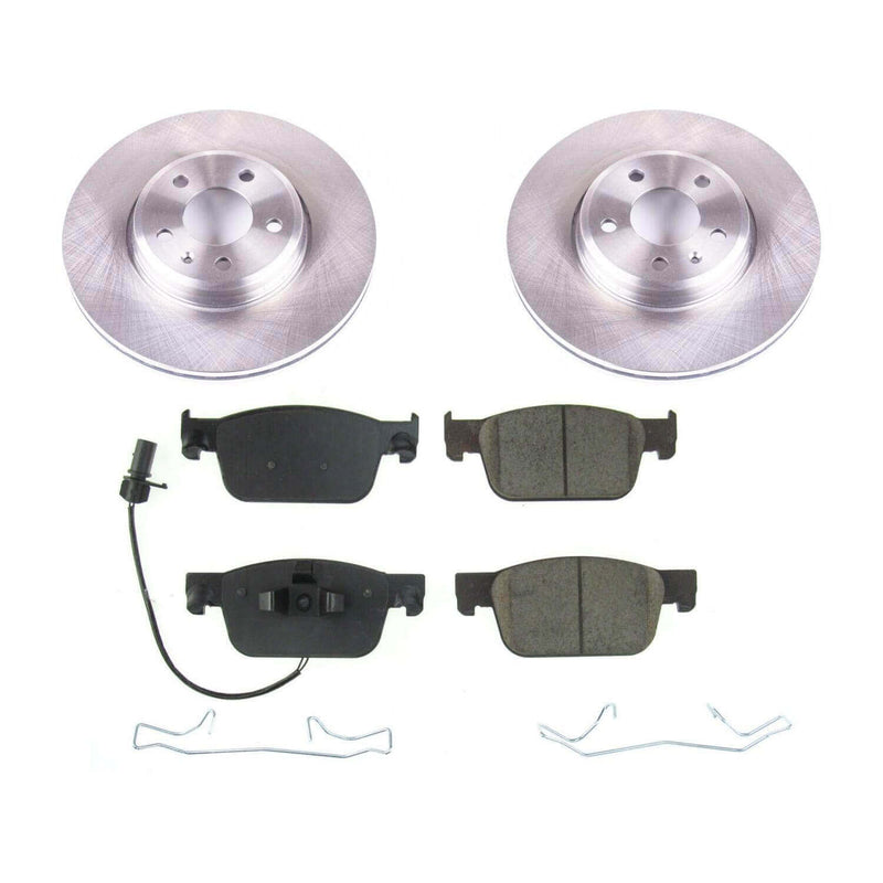 Power Stop KOE7860 Autospecialty 1-Click Daily Driver Front Pad And Rotor Kit for 2017-2020 Audi A4 product image