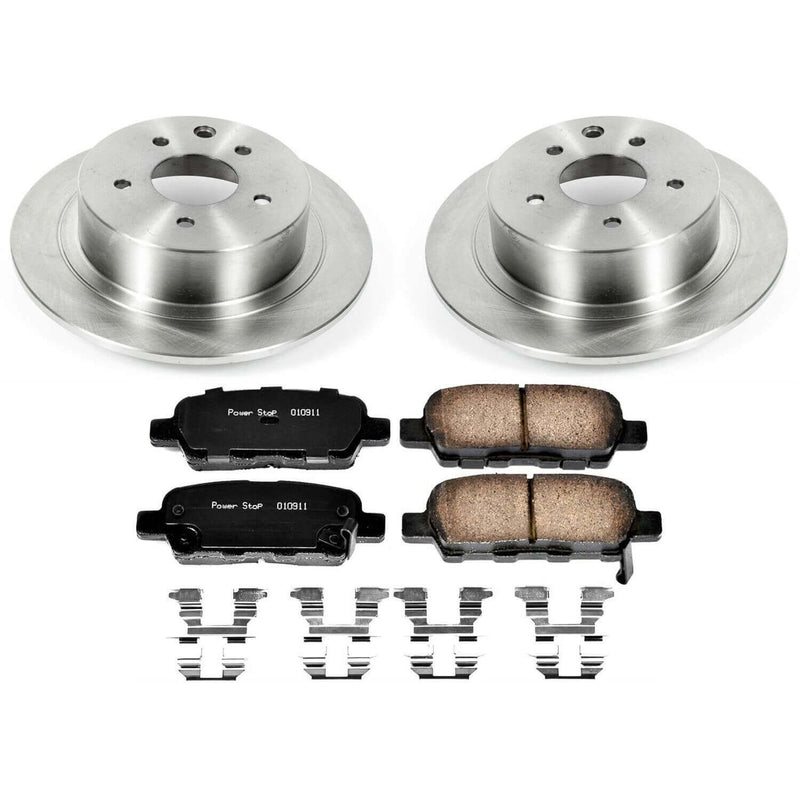 Power Stop KOE7864 Autospecialty 1-Click Daily Driver Rear Brake Kit for 2007-2010 Nissan Altima product image
