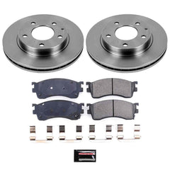 Power Stop KOE788 Autospecialty - 1-Click Daily Driver Brake Kits (Front) for 2001-2003 Mazda Protege product image
