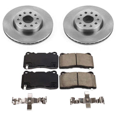 Power Stop KOE7882 Autospecialty 1-Click Daily Driver Front Brake Kit for 2016-2019 Cadillac CT6 product image