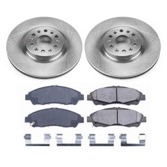 Power Stop KOE7883 Autospecialty 1-Click Daily Driver Front Pad And Rotor Kit for 2018-2020 Buick Enclave product image