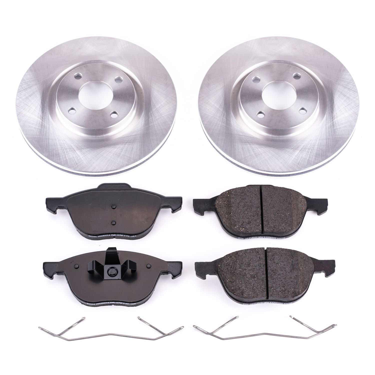 Power Stop KOE7884 Autospecialty 1-Click Daily Driver Front Brake Kit for 2018-2022 Ford Ecosport product image
