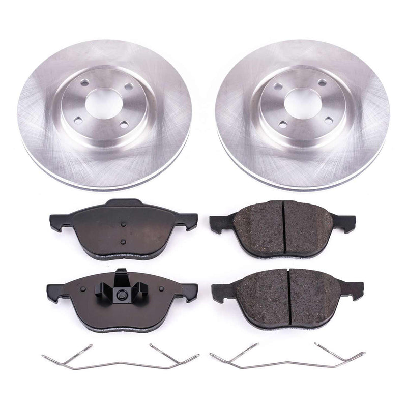 Power Stop KOE7884 Autospecialty 1-Click Daily Driver Front Brake Kit for 2018-2022 Ford Ecosport product image