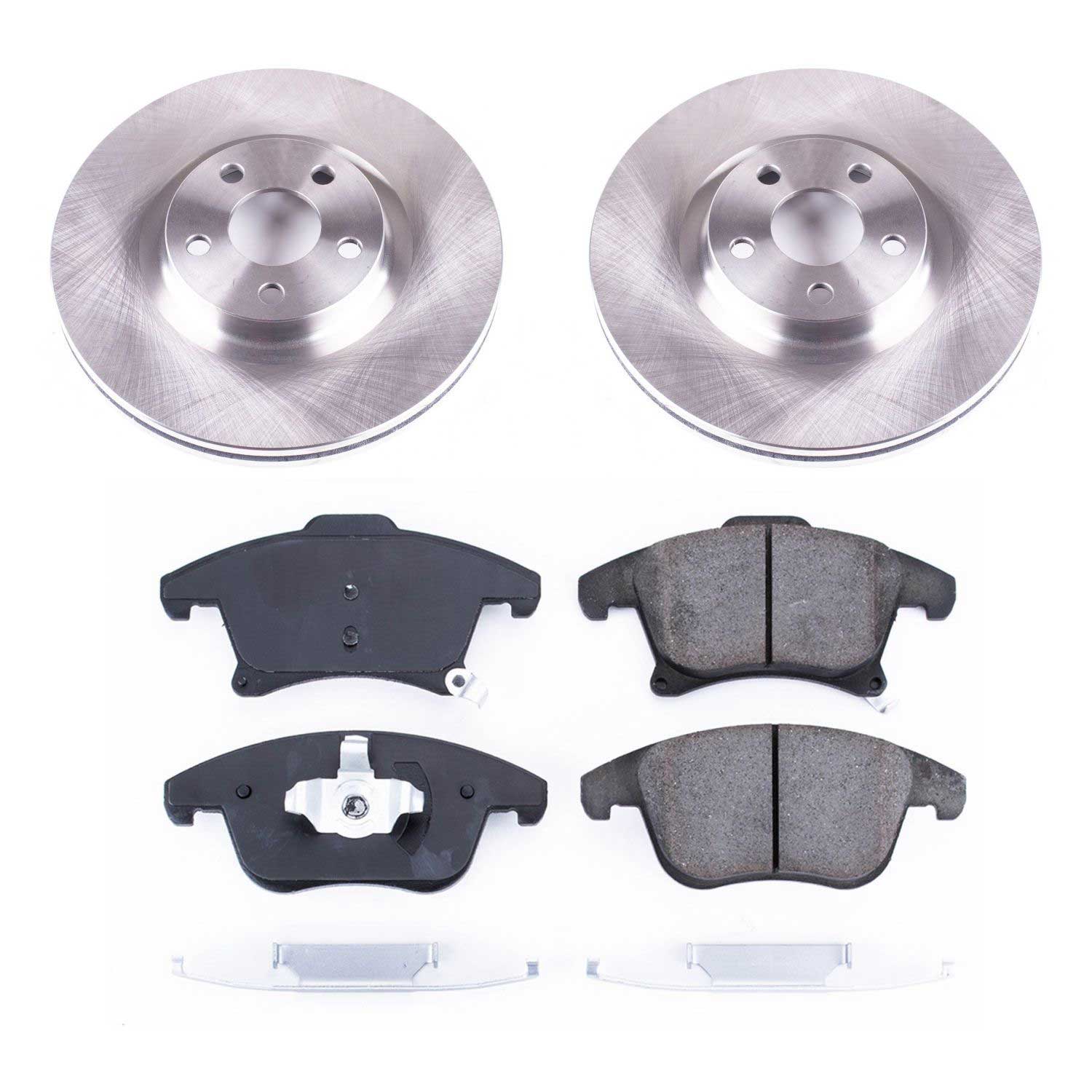 Power Stop KOE7885 Autospecialty 1-Click Daily Driver Front Brake Kit for 2017-2020 Lincoln Mkz product image