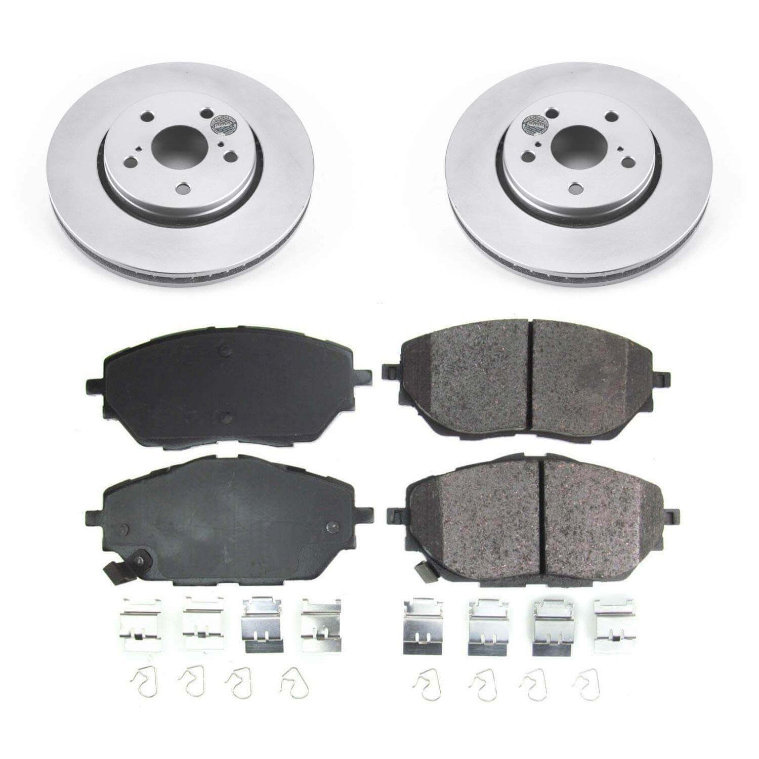 Power Stop KOE7890 Autospecialty 1-Click Daily Driver Front Pad And Rotor Kit for 2018-2022 Toyota C-Hr product image