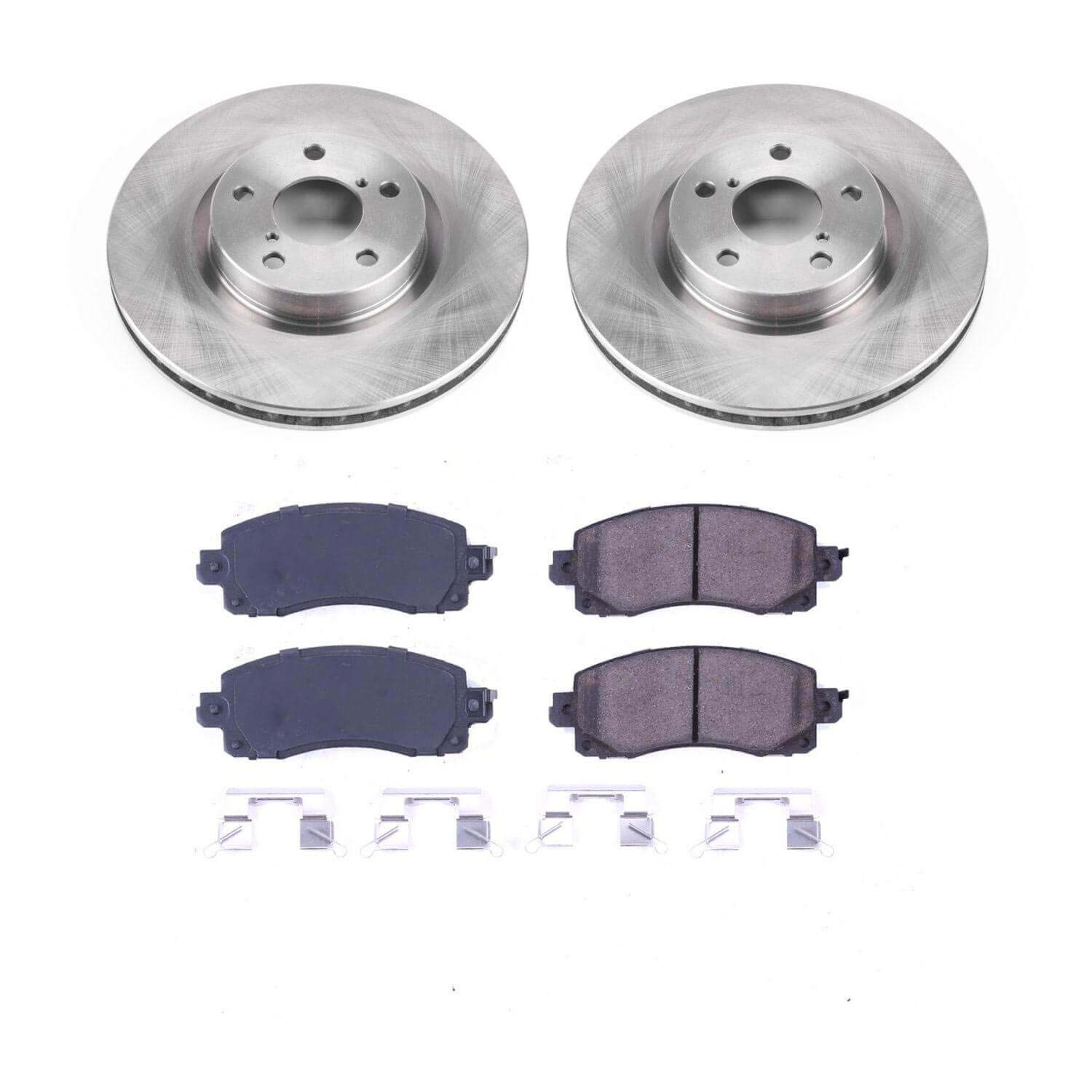 Power Stop KOE7891 Autospecialty 1-Click Daily Driver Front Pad And Rotor Kit for 2017-2022 Subaru Impreza product image