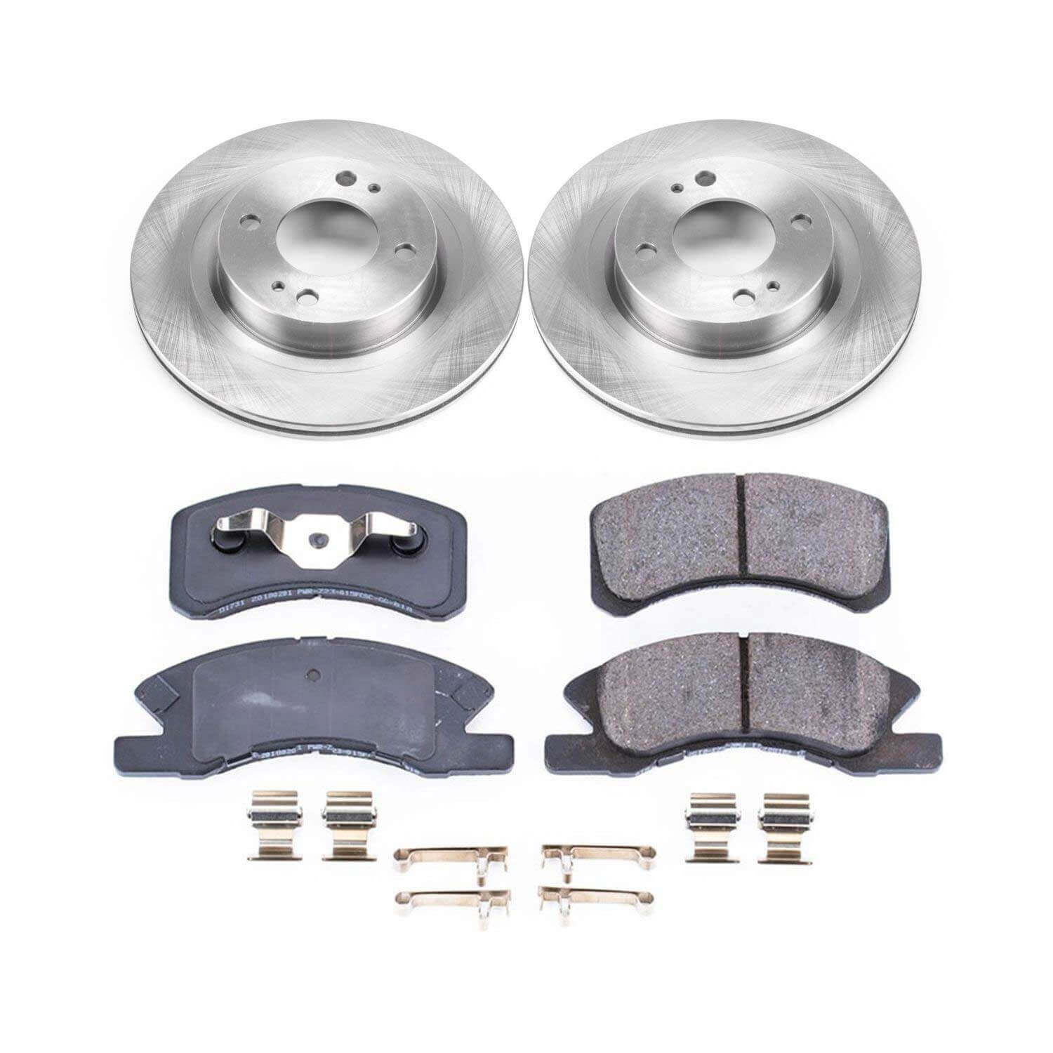 Power Stop KOE7894 Autospecialty 1-Click Daily Driver Front Brake Kit for 2017-2024 Mitsubishi Mirage product image