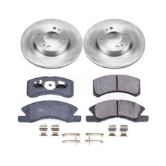 Power Stop KOE7894 Autospecialty 1-Click Daily Driver Front Brake Kit for 2017-2024 Mitsubishi Mirage product image