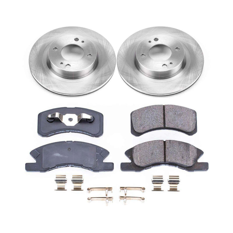 Power Stop KOE7894 Autospecialty 1-Click Daily Driver Front Brake Kit for 2017-2024 Mitsubishi Mirage product image