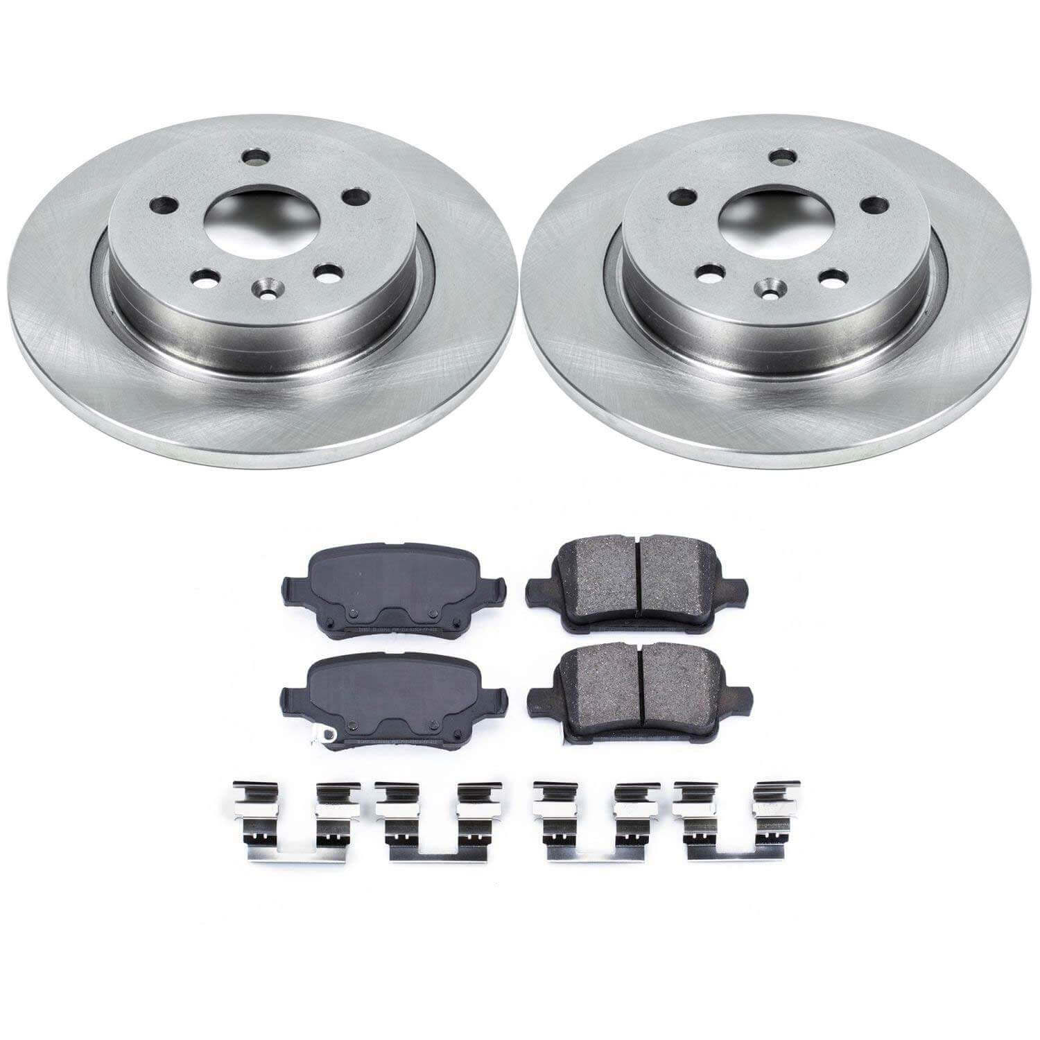 Power Stop KOE7896 Autospecialty 1-Click Daily Driver Rear Brake Kit for 2016 Chevrolet Cruze product image
