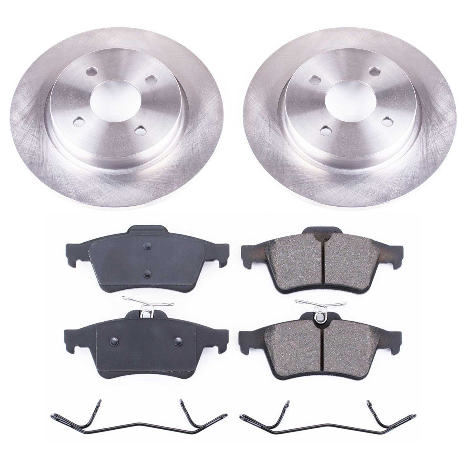 Power Stop KOE7898 Autospecialty 1-Click Daily Driver Rear Brake Kit for 2018-2022 Ford Ecosport product image