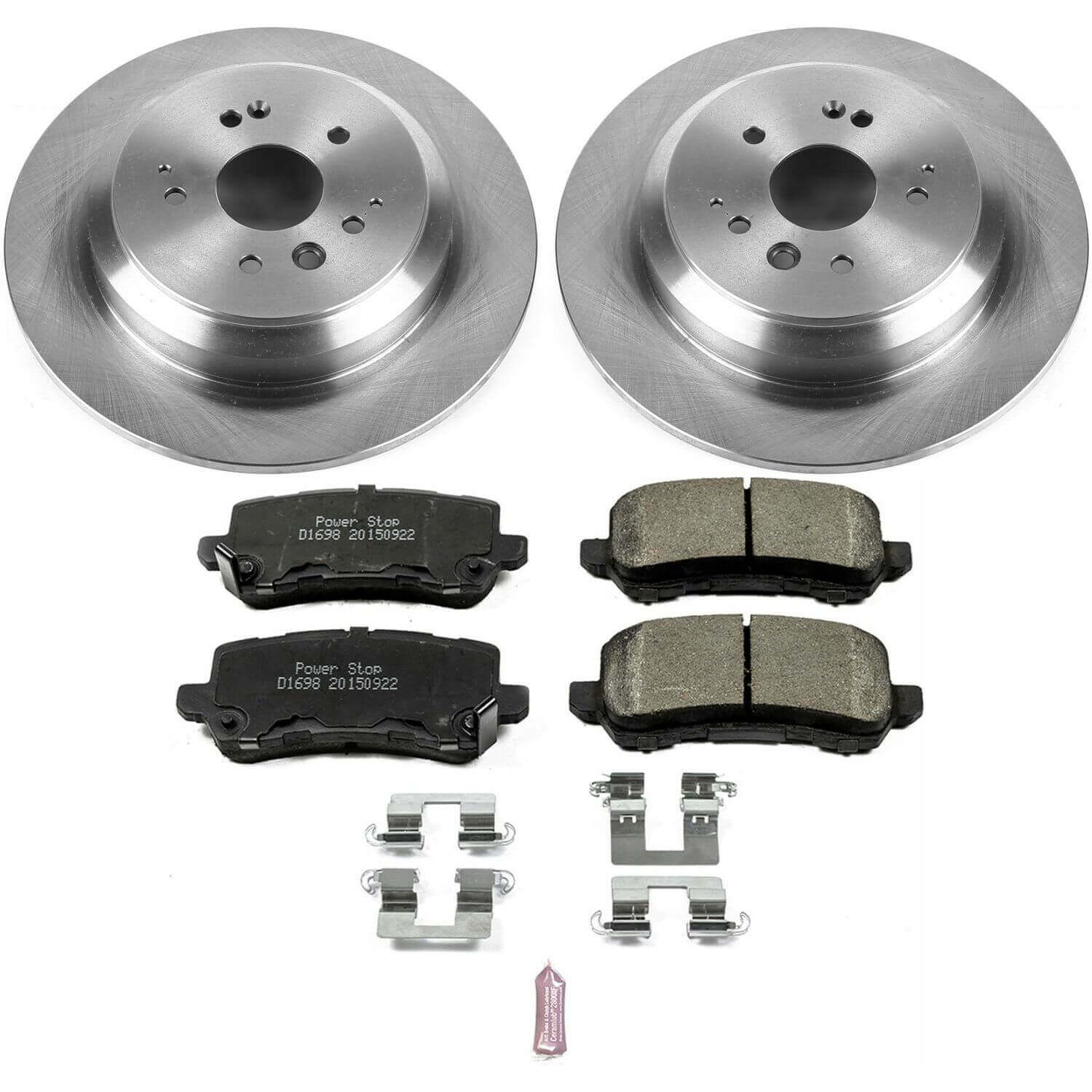 Power Stop KOE7901 Autospecialty 1-Click Daily Driver Rear Brake Kit for 2017-2020 Acura MDX product image