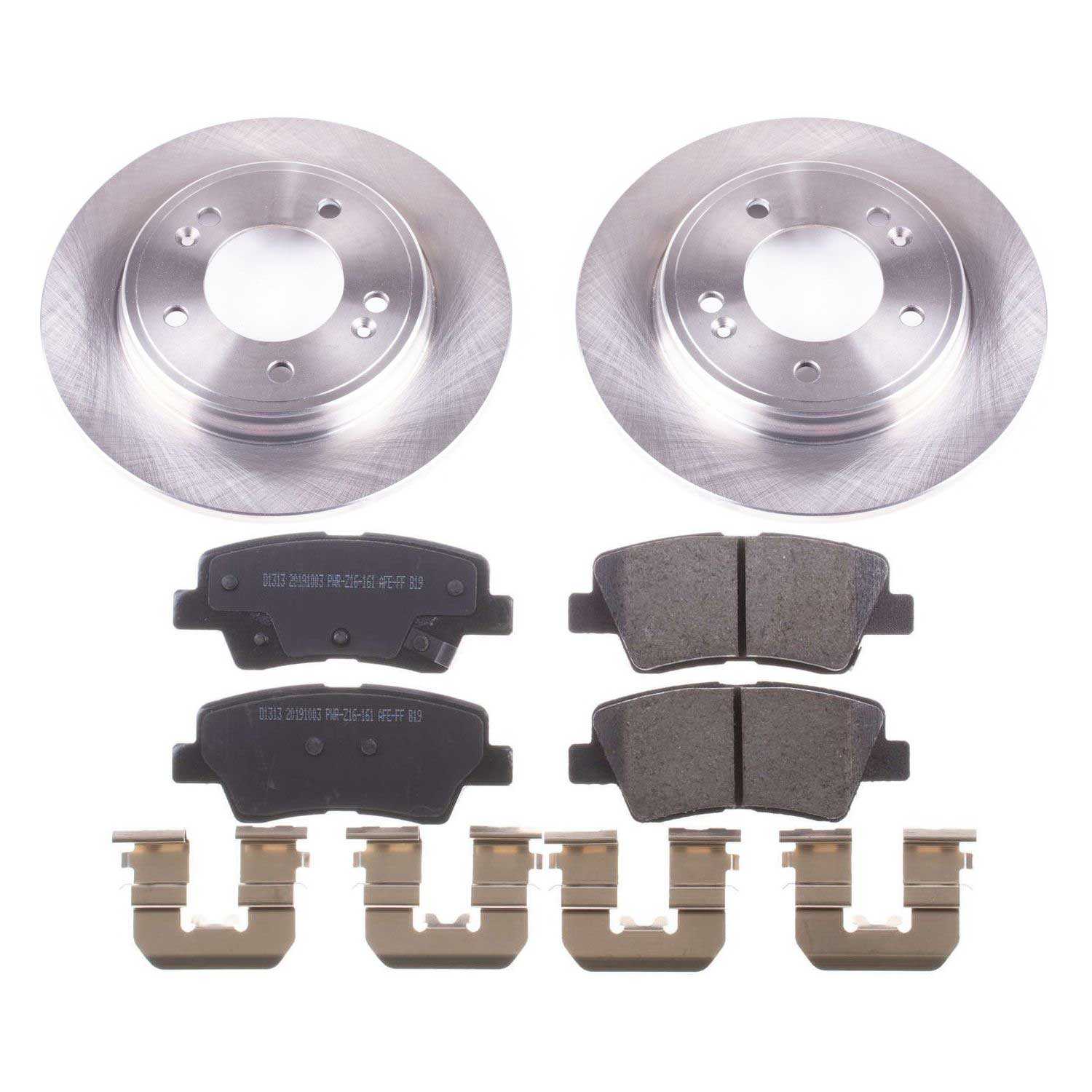 Power Stop KOE7904 Autospecialty 1-Click Daily Driver Rear Brake Kit for 2017-2020 Hyundai Elantra Rear Disc product image