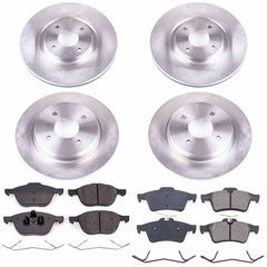 Power Stop KOE7911 Autospecialty 1-Click Daily Driver Front And Rear Brake Kit for 2018-2022 Ford Ecosport product image
