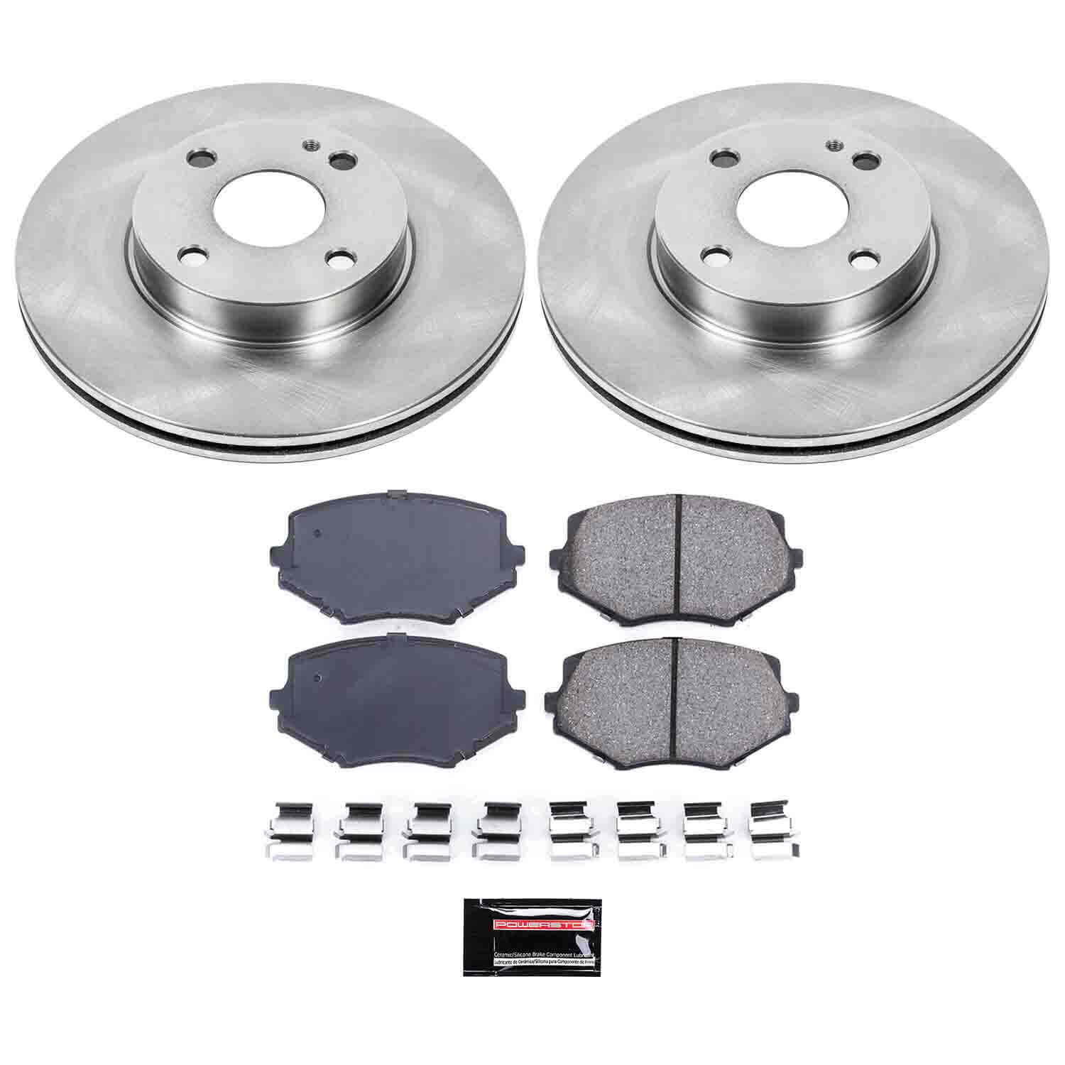 Power Stop KOE793 Autospecialty - 1-Click Daily Driver Brake Kits (Front) for 1994-2005 Mazda Miata / MX-5 product image