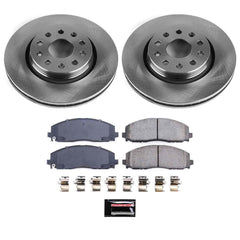 Power Stop KOE7940 Autospecialty 1-Click Daily Driver Front Brake Kit for 2020-2023 Jeep Gladiator product image