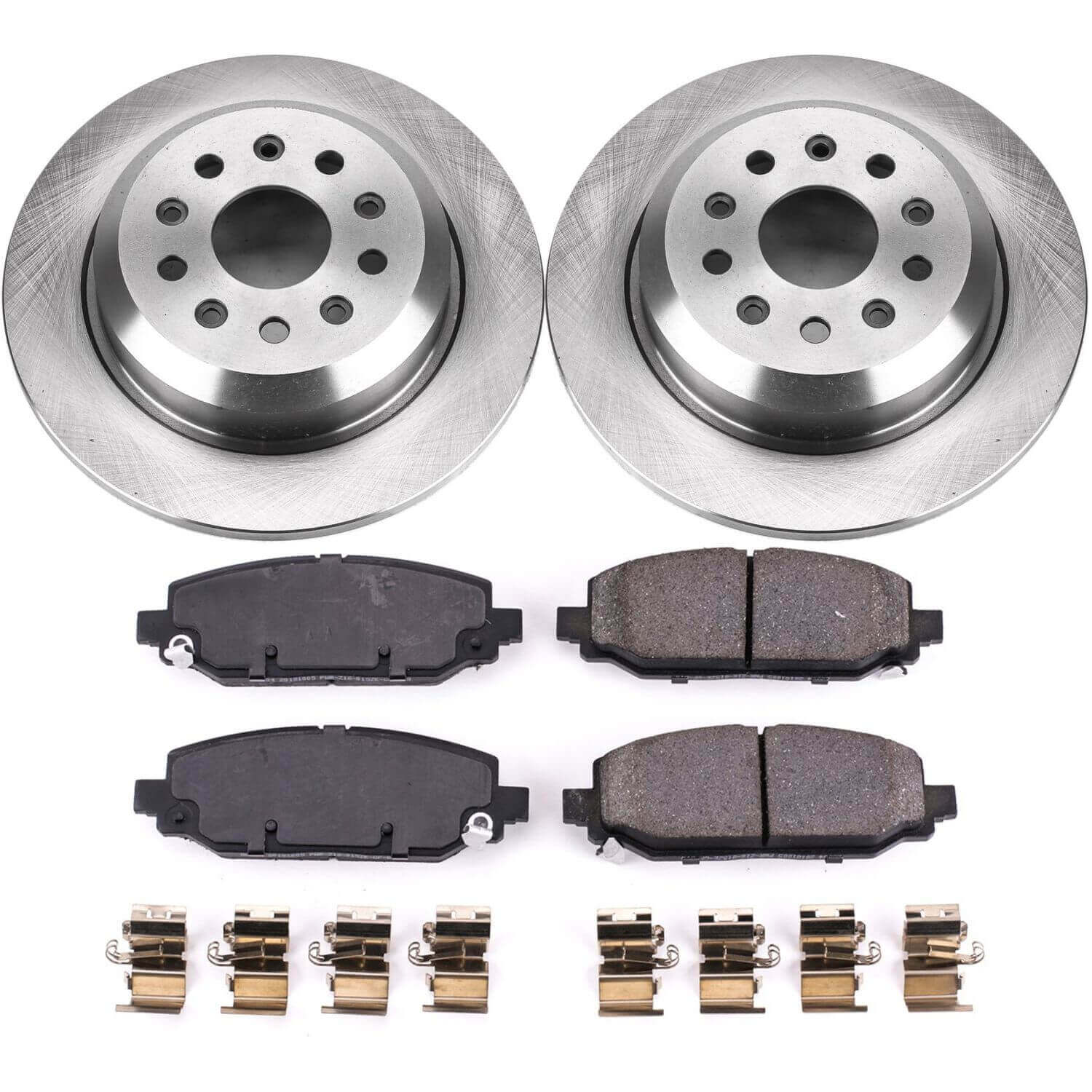 Power Stop KOE7942 Autospecialty 1-Click Daily Driver Rear Brake Kit for 2018 Jeep Wrangler Rubicon, Unlimited Rubicon, Unlimited Sahara product image