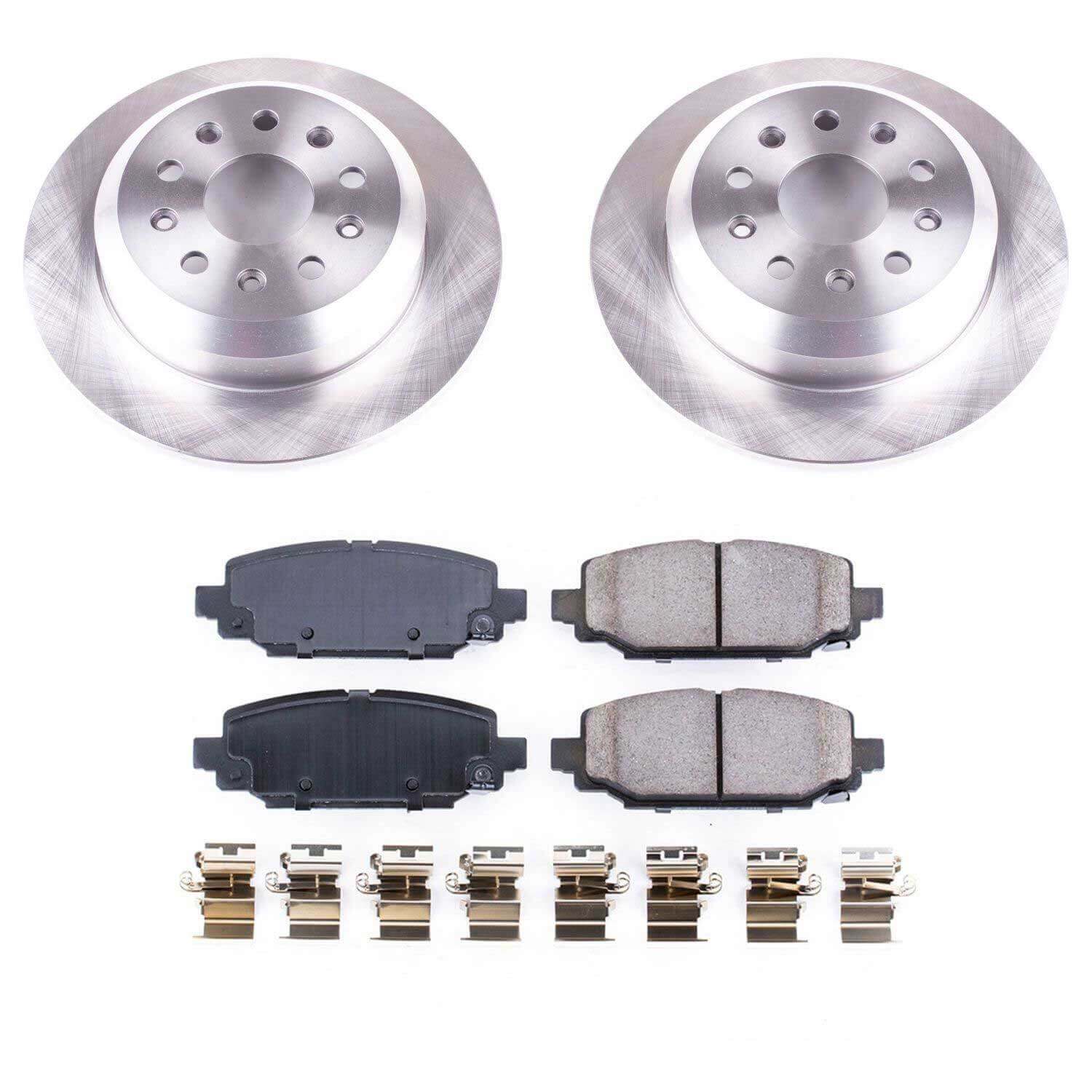 Power Stop KOE7943 Autospecialty 1-Click Daily Driver Rear Brake Kit for 2018 Jeep Wrangler Sport, Sport S, Unlimited Moab, Unlimited Sport, Unlimited Sport S product image