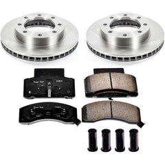 Power Stop KOE7946 Autospecialty 1-Click Daily Driver Front Brake Kit for 1992-2000 Chevrolet K3500 product image