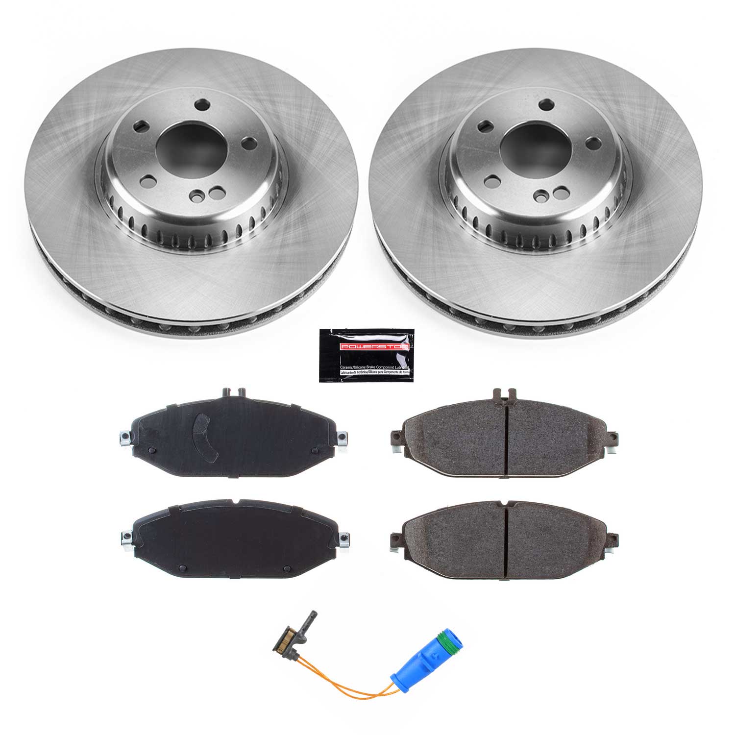 Power Stop KOE7963 Autospecialty 1-Click Daily Driver Front Brake Kit for 2015-2021 Mercedes-Benz C300 product image