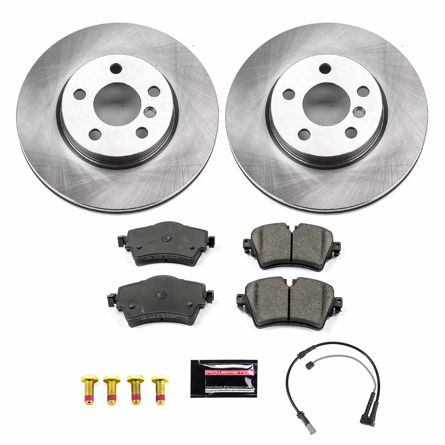 Power Stop KOE7979 Autospecialty 1-Click Daily Driver Front Brake Kit for 2016 MINI Cooper Clubman Base product image