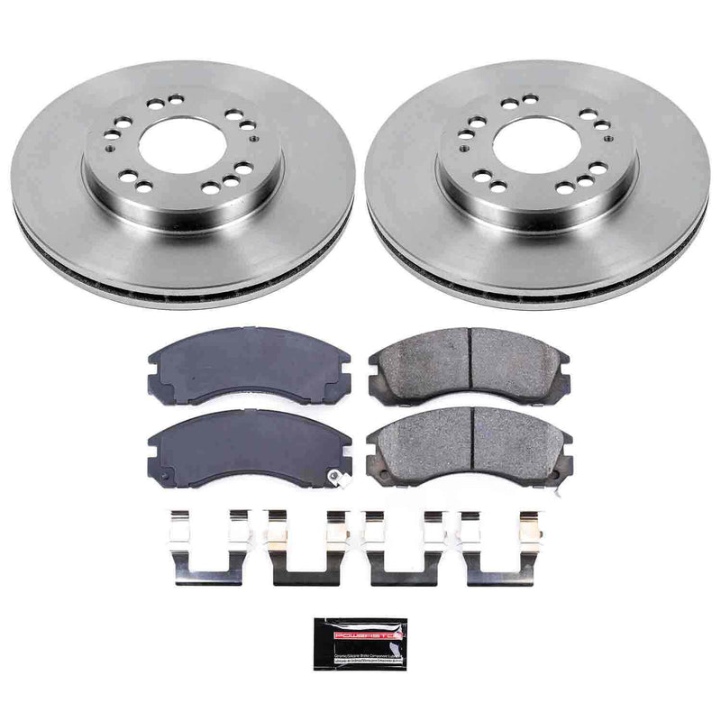 Power Stop KOE798 Autospecialty - 1-Click Daily Driver Brake Kits (Front) for 1991-2004 Dodge Stealth product image