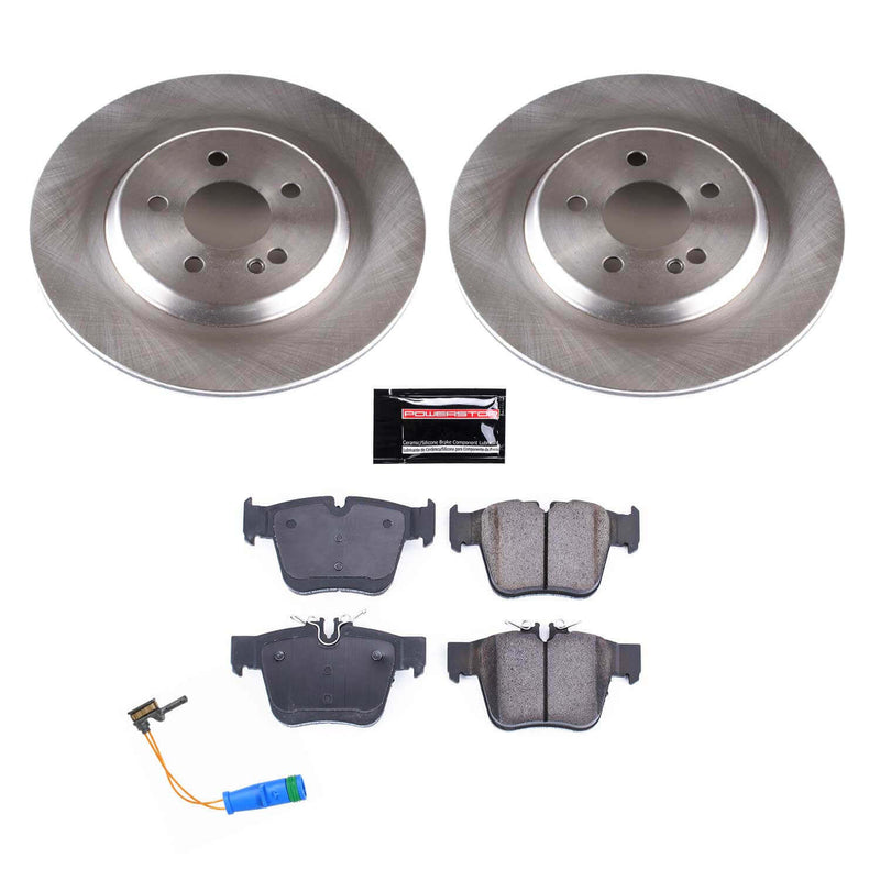 Power Stop KOE7990 Autospecialty 1-Click Daily Driver Rear Pad And Rotor Kit for 2017-2023 Mercedes-Benz C43 AMG product image