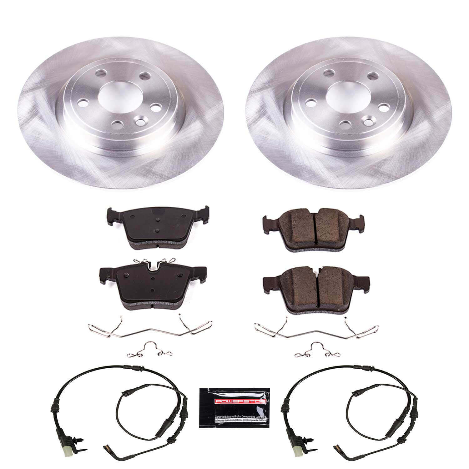 Power Stop KOE7995 Autospecialty 1-Click Daily Driver Rear Pad And Rotor Kit for 2015-2017 Land Rover Discovery Sport product image