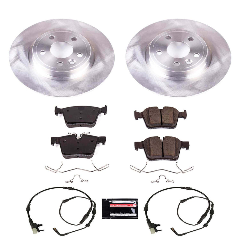 Power Stop KOE7995 Autospecialty 1-Click Daily Driver Rear Pad And Rotor Kit for 2015-2017 Land Rover Discovery Sport product image