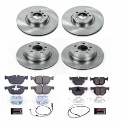Power Stop KOE7996 Autospecialty 1-Click Daily Driver Front And Rear Brake Kit for 2011-2013 BMW X5 XDRIVE35D product image