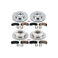 Power Stop KOE800 Autospecialty - 1-Click Daily Driver Brake Kits (Front And Rear) for 1991-1999 Dodge Stealth product image