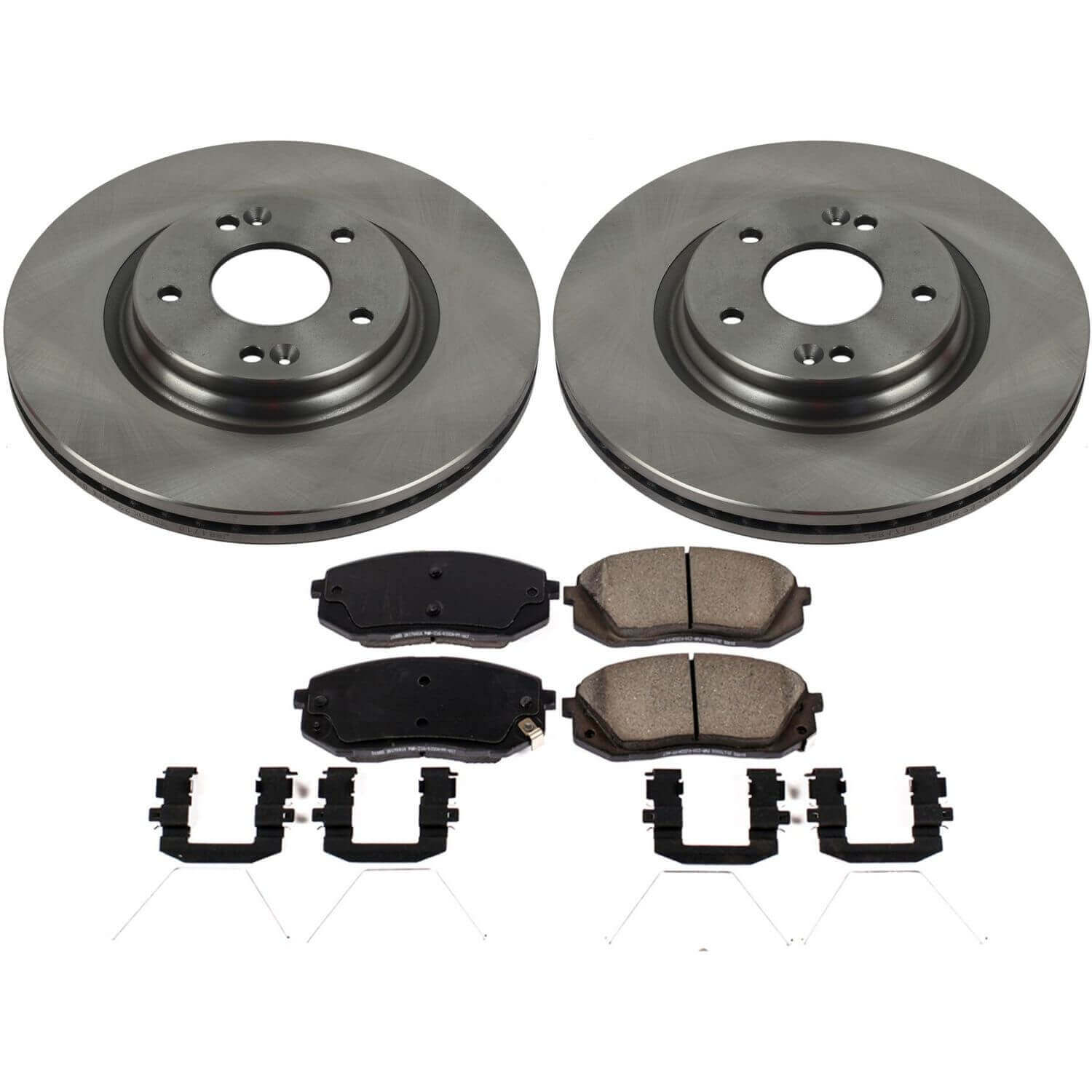 Power Stop KOE8011 Autospecialty 1-Click Daily Driver Front Brake Kit for 2018-2020 Hyundai Elantra GT product image