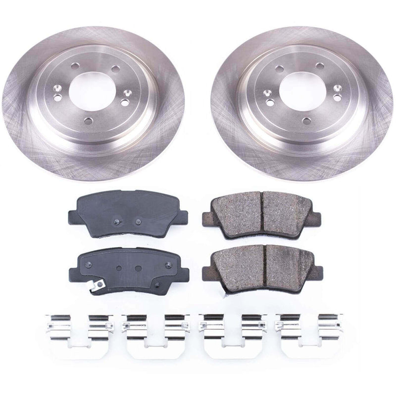 Power Stop KOE8016 Autospecialty 1-Click Daily Driver Rear Pad And Rotor Kit for 2019-2021 Hyundai Tucson product image